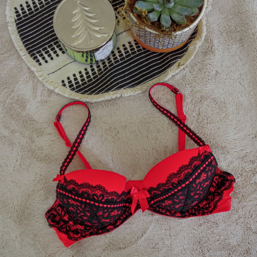 2/$25 Pink Lace Bra